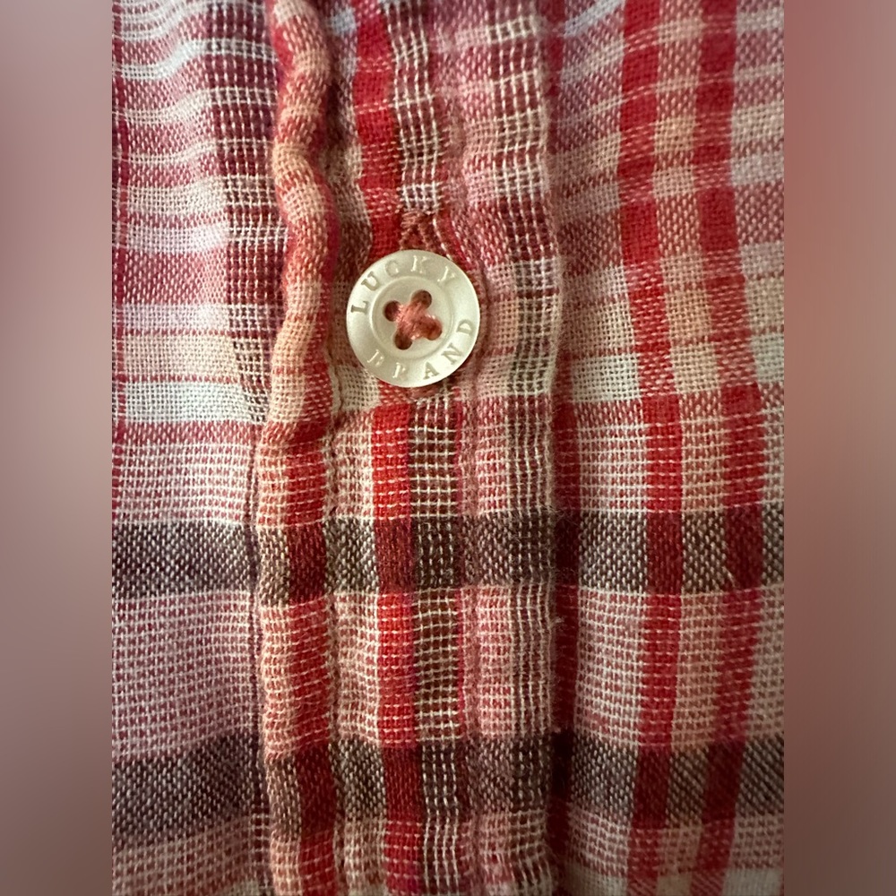 Lucky Brand Plaid Shirt - Picture 5 of 6